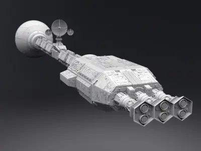 Discovery 1 scale model 3D print model