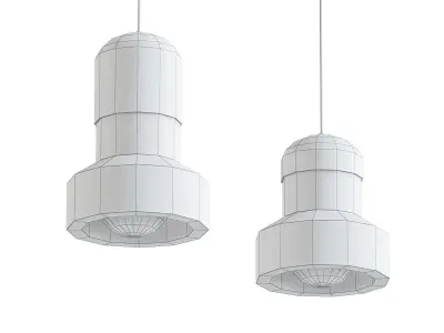 Cement pendant 3D model
