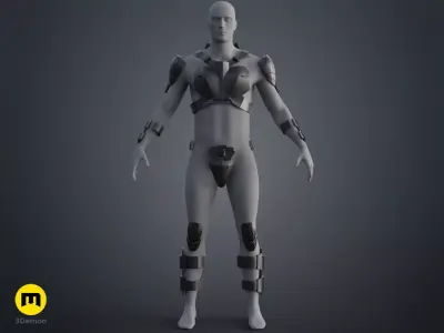 Feyd-Rautha Harkonnen armor - Dune 3D print model