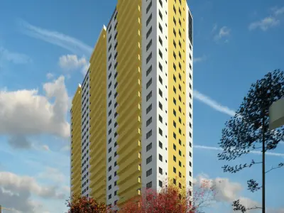 Residential Building  Sonne 3D model