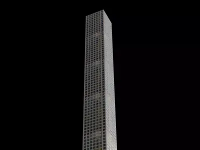 432 Park Ave - NYC Low-poly 3D model