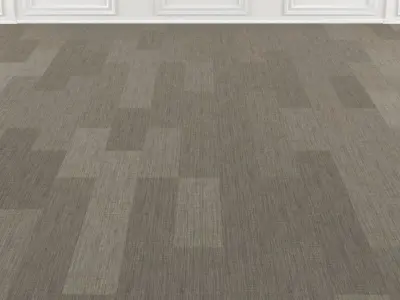 Wall to Wall LVT Floor No 4 3D model