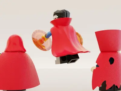 Lego Doctor Strange mini pack 3D model