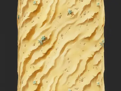 Stylized Sand Seamless Texture Texture