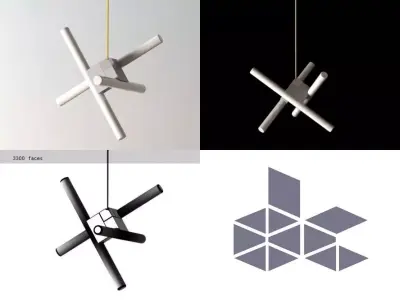 Olvidada Pendant Lamp 3D model