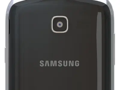 Samsung Galaxy Fresh s7390 Black 3D model