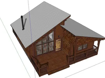 Creative Design-Holiday Cabin-071 3D model