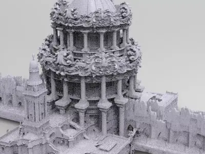 Baroque Fantasy London bridges 2  3D model