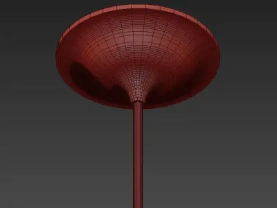 Cloth modern pendant lights 3D model