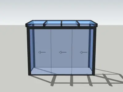 Winter garder 3D model
