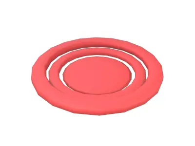 Target Point v1 002 Low-poly 3D model