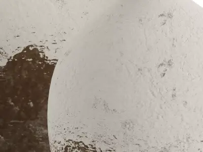 Golden Earth Vases Clay 3D model