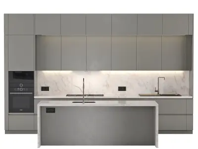 Kitchen 26 3D model purchase