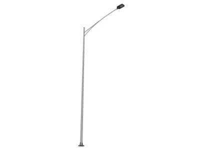 Lamp Post - Light Pole - Light Post - Street Light 11 3D model