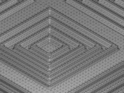 Elegant Fancy Tiles 3D print model