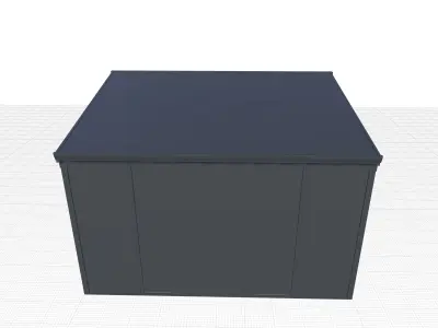 San Remo Plastic Gazebo 3D model