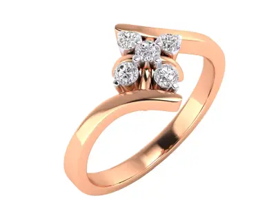 Women Ring Render 3dm STL MTL SLC JCD OBJ FBX Details 3D print model purchase