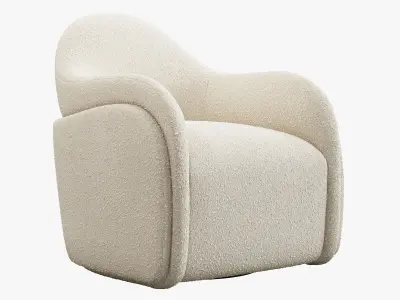 Charter Street Rhodes Chair 3D model