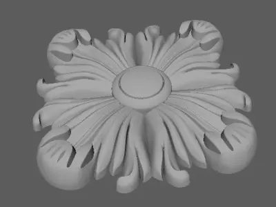 Decor for furniture 3D model 34