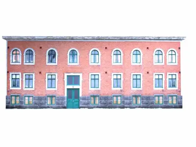 Building Lowpoly Low-poly 3D model buy