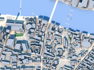 Globe Theatre London United Kingdom 3D model