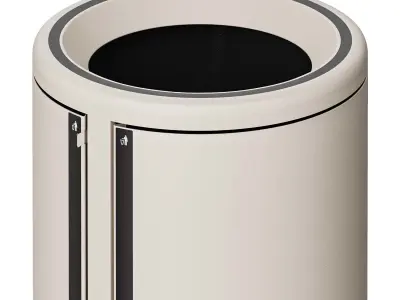 Waste bin Tonyo 01 3D model