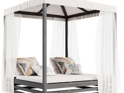 Garden Lounge Structure 05 3D model