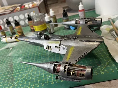 May the 4th -The MANDALORIAN Saison 3 - Din Djarin N-1 Starship 3D print model