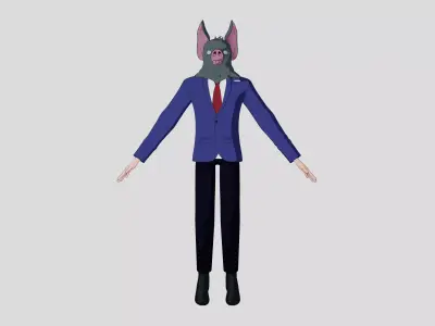 Sonar Dispatch Fan Model Low-poly 3D model