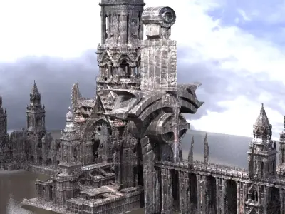 Dracula swords Bridge 2  3D model