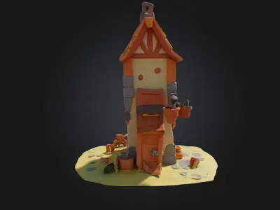 Enchanted Workshop  3D model