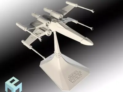 XWing for 3D Printing 3D print model