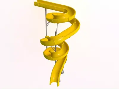 Body Water Slide 3D model