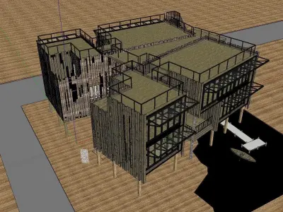 Creative Design-Holiday Cabin-0145 3D model