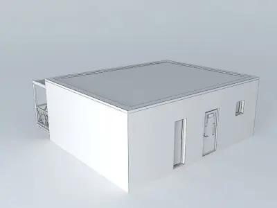 Mobile house Free 3D model