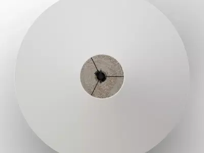 Coralyn Ceramic Table Lamp - Rustic Talavera Earth Tone Lighting Low-poly 3D model