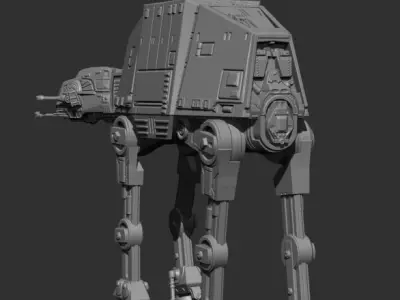 AT-AT Walker Model Kit  3D print model