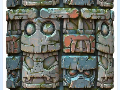 Stylized Wall Seamless Texture Texture 55