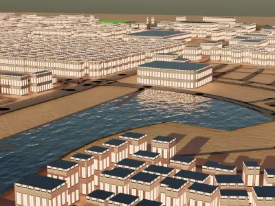 Tsukuba Japan Citymap Building 3D model