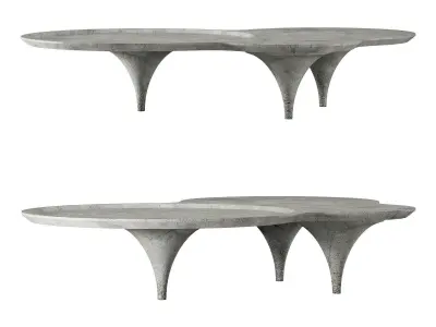 roche bobois drop cocktail table 3D model