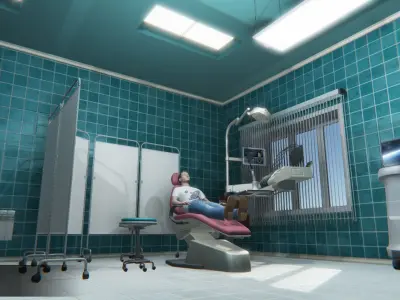 Dental Room 3D model