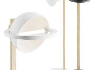SATURN floor lamp 3D model