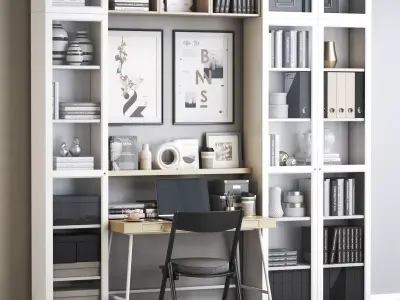 Office workplace 88 3D model