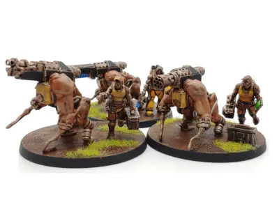 Cyberzerkers - Heavy Weapon Squads 3D print model