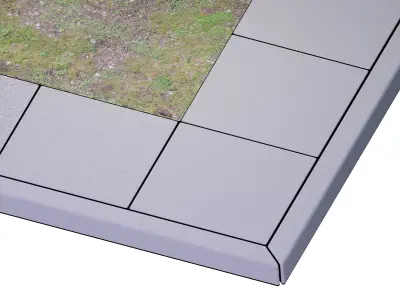 Troweled Concrete Texture 3D model