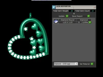  Pendant P117 3D Print Model 3D print model