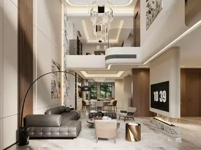 Modern luxury style 3D model