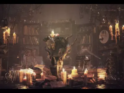 Archmodels vol 153 - high quality fantasy models 3D model