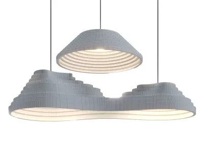 Rice Field suspension 3D model