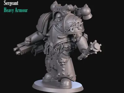 Heavy Armour 3D print model